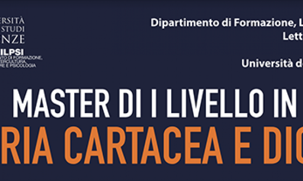 Presentazione del Master Editoria cartacea e digitale - Nuova Edizione (2024)