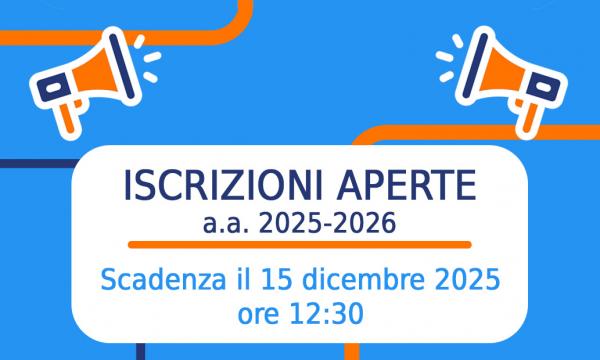 Iscrizioni aperte alla nuova edizione!