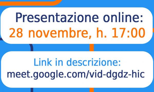 Presentazione online della nuova edizione 2025-2026.